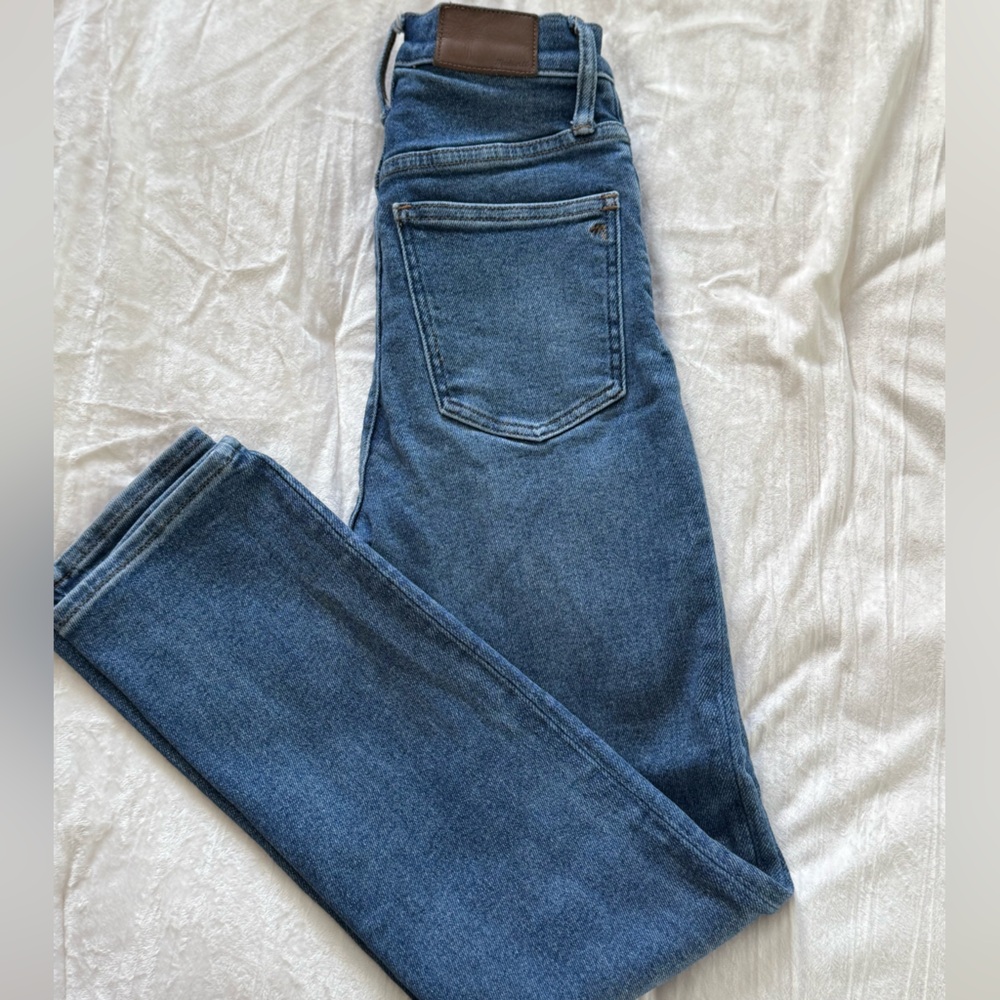 Madewell high rise cropped jean